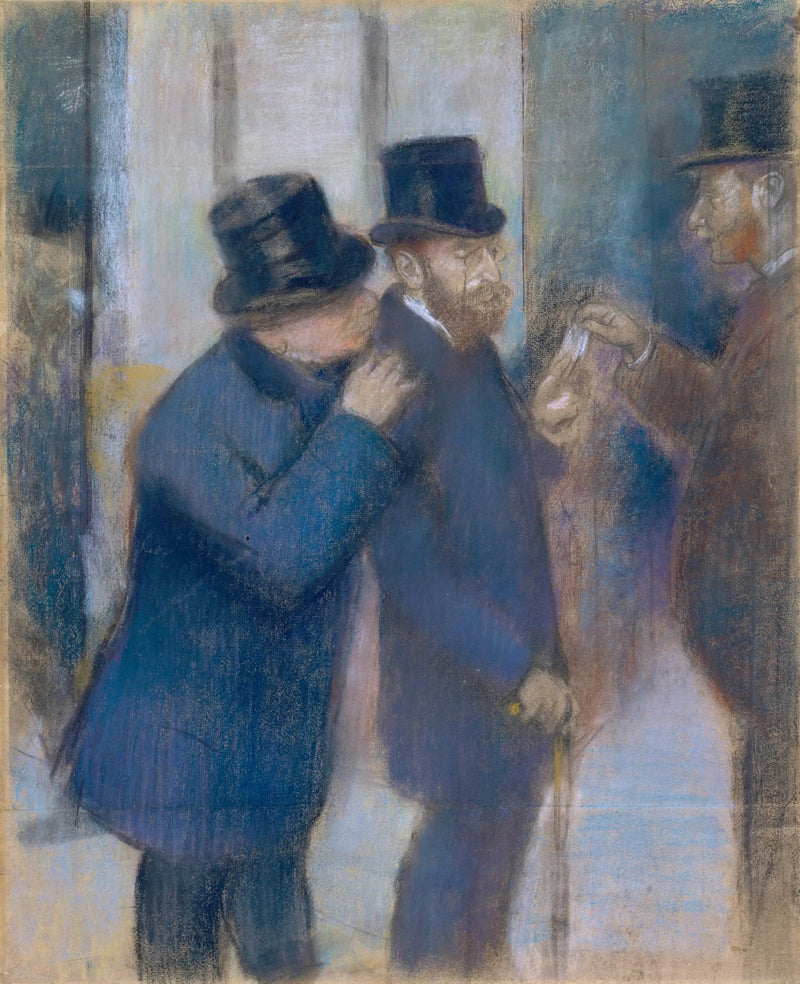 Portretten op de Beurs - Edgar Degas