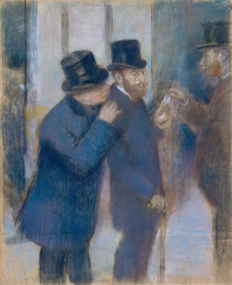 Portretten op de Beurs - Edgar Degas