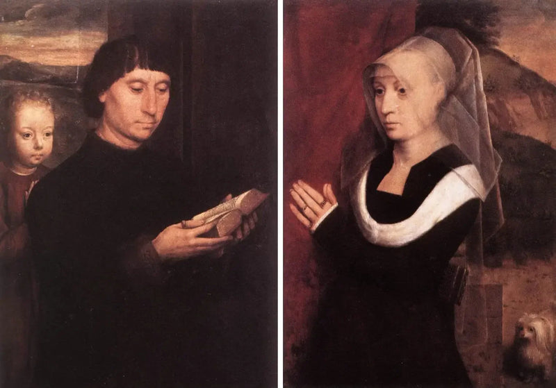 Portretten van twee donateurs - Hans Memling
