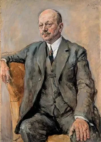 Portret van Julius Freund - Max Slevogt