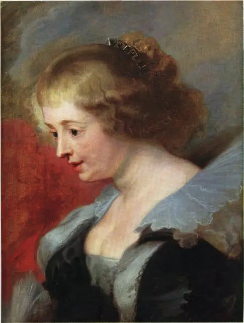 Portret van Hélène Fourment (1614-1673), na 1630 - Peter Paul Rubens