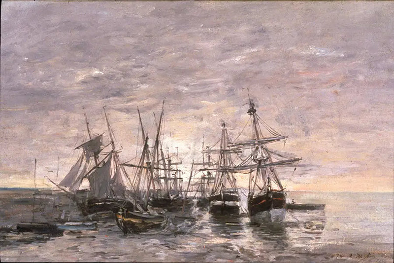 Portrieux - Laag water - Eugène Boudin