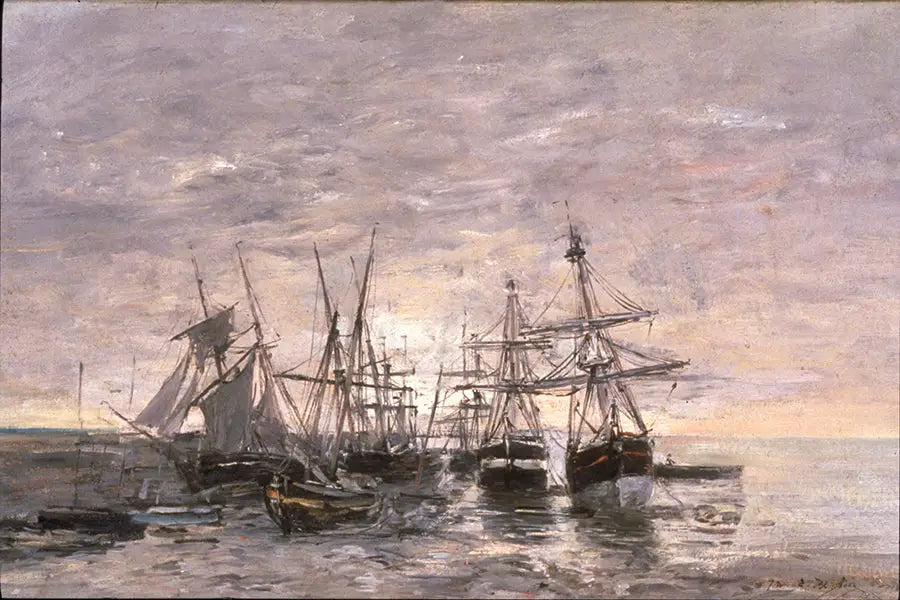 Portrieux - Laag water - Eugène Boudin