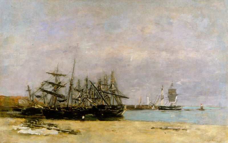 Portrieux - Gestrandde Schepen - Eugène Boudin