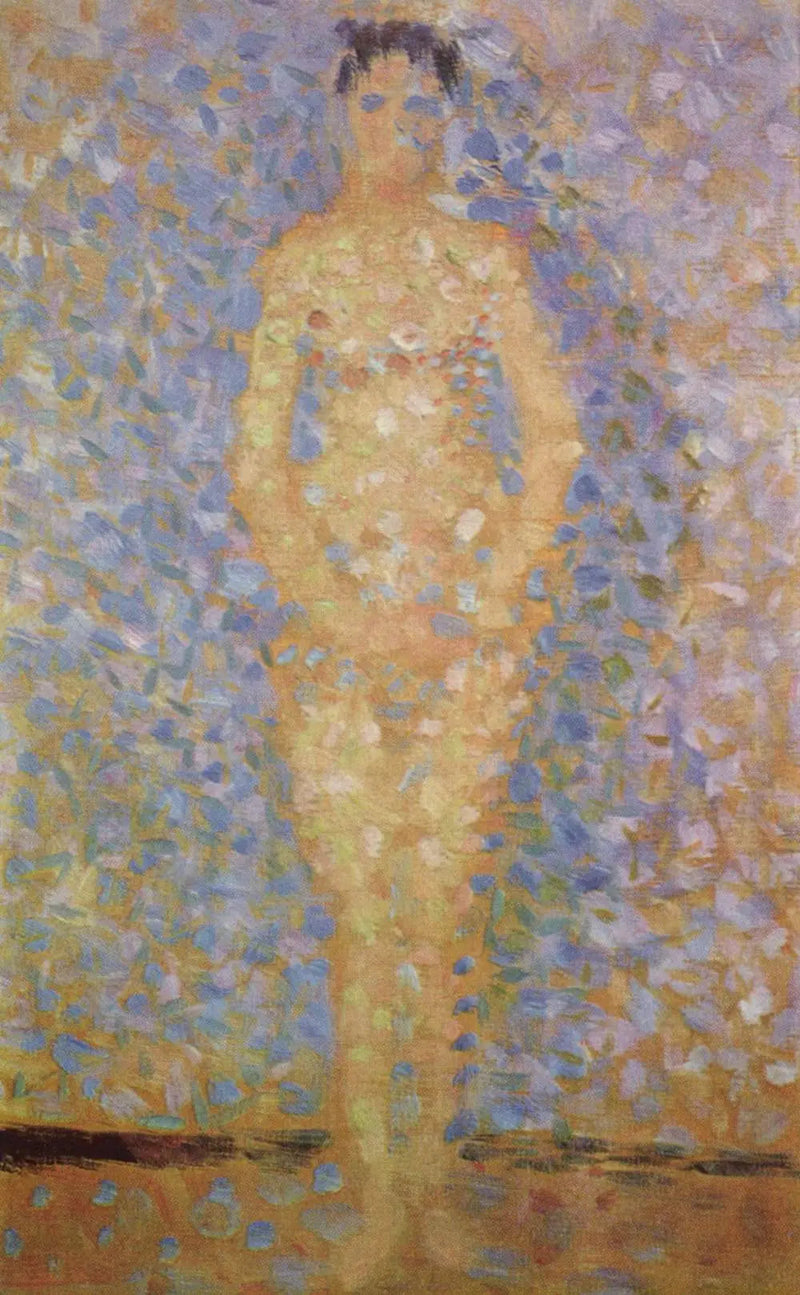 Staande poseuse, van voren - Georges Seurat