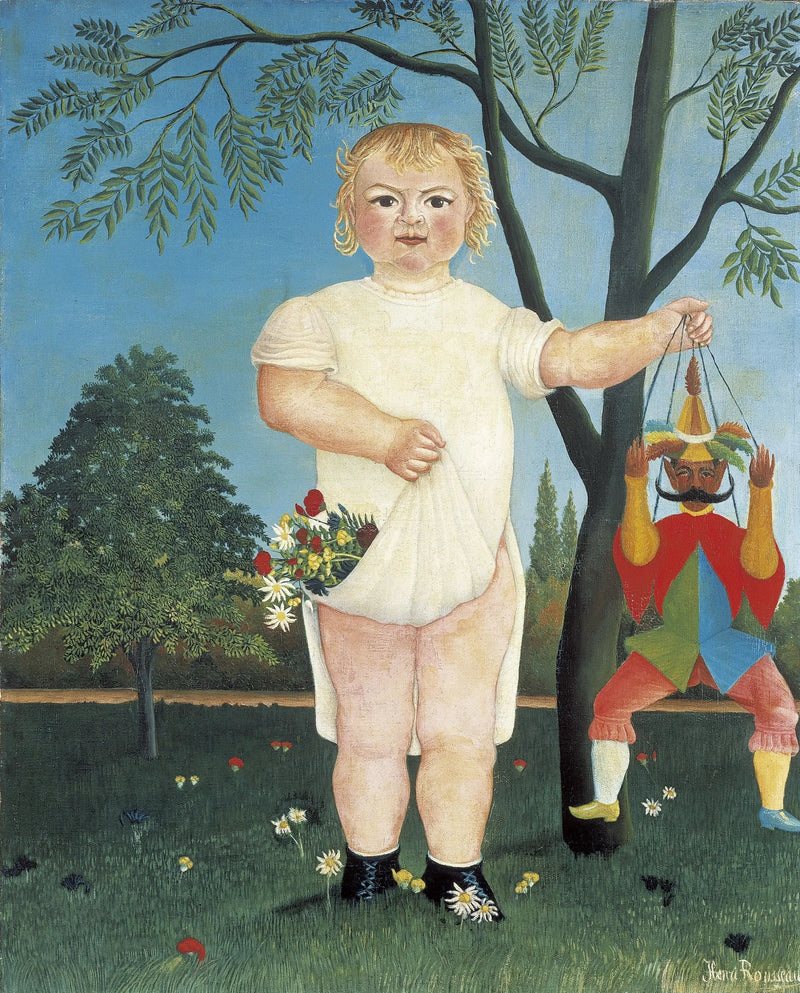 Om de baby te vieren! - Henri Rousseau