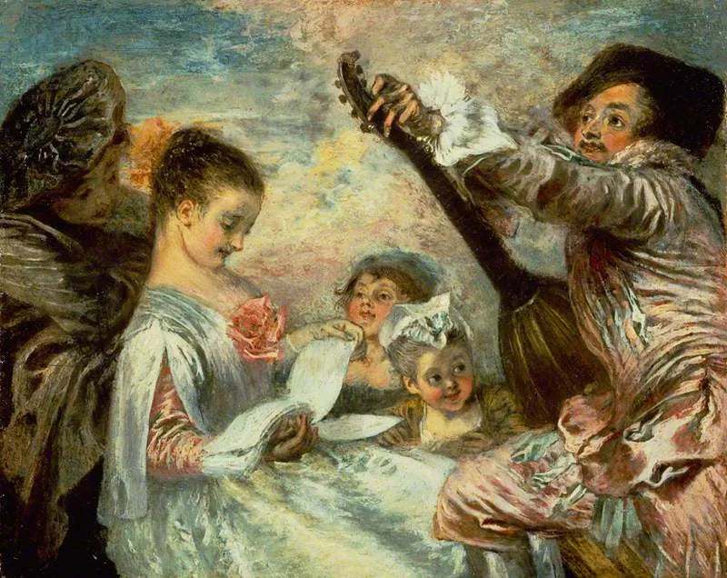 Om ons te bewijzen dat deze schoonheid - Antoine Watteau
