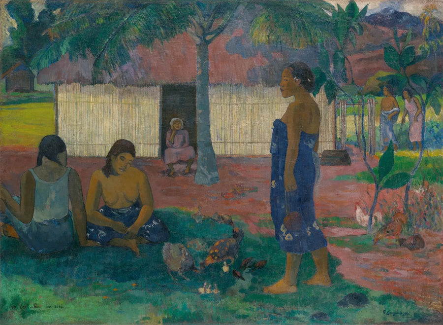 Waarom ben je boos? - Paul Gauguin
