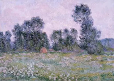 Weide in Giverny - Claude Monet
