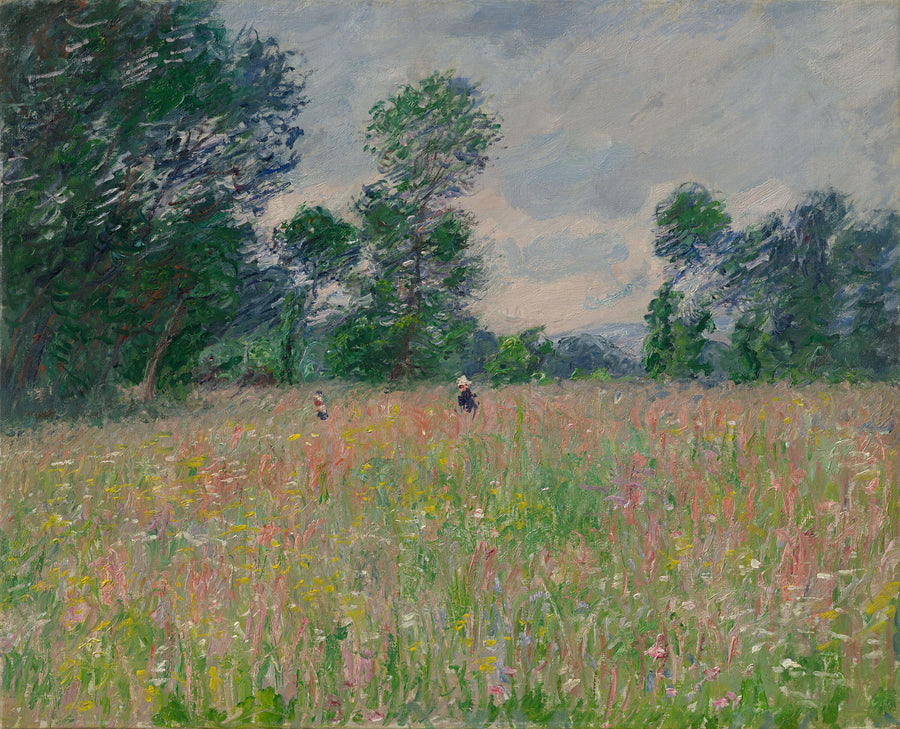 De bloemenweide W996 - Claude Monet