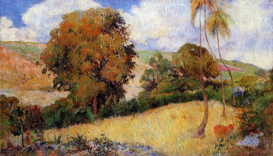 Martinicaanse prairie - Paul Gauguin