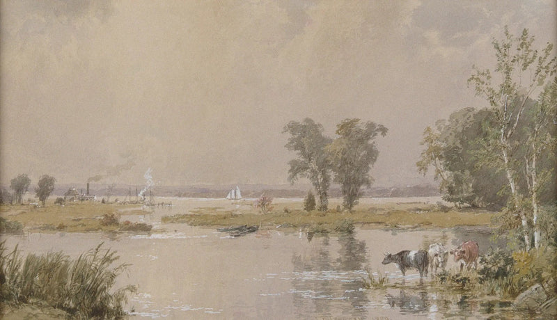 Prairies de Hackensack - Jasper Francis Cropsey