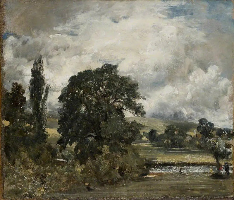 Naturlijke weiden bij Salisbury - John Constable