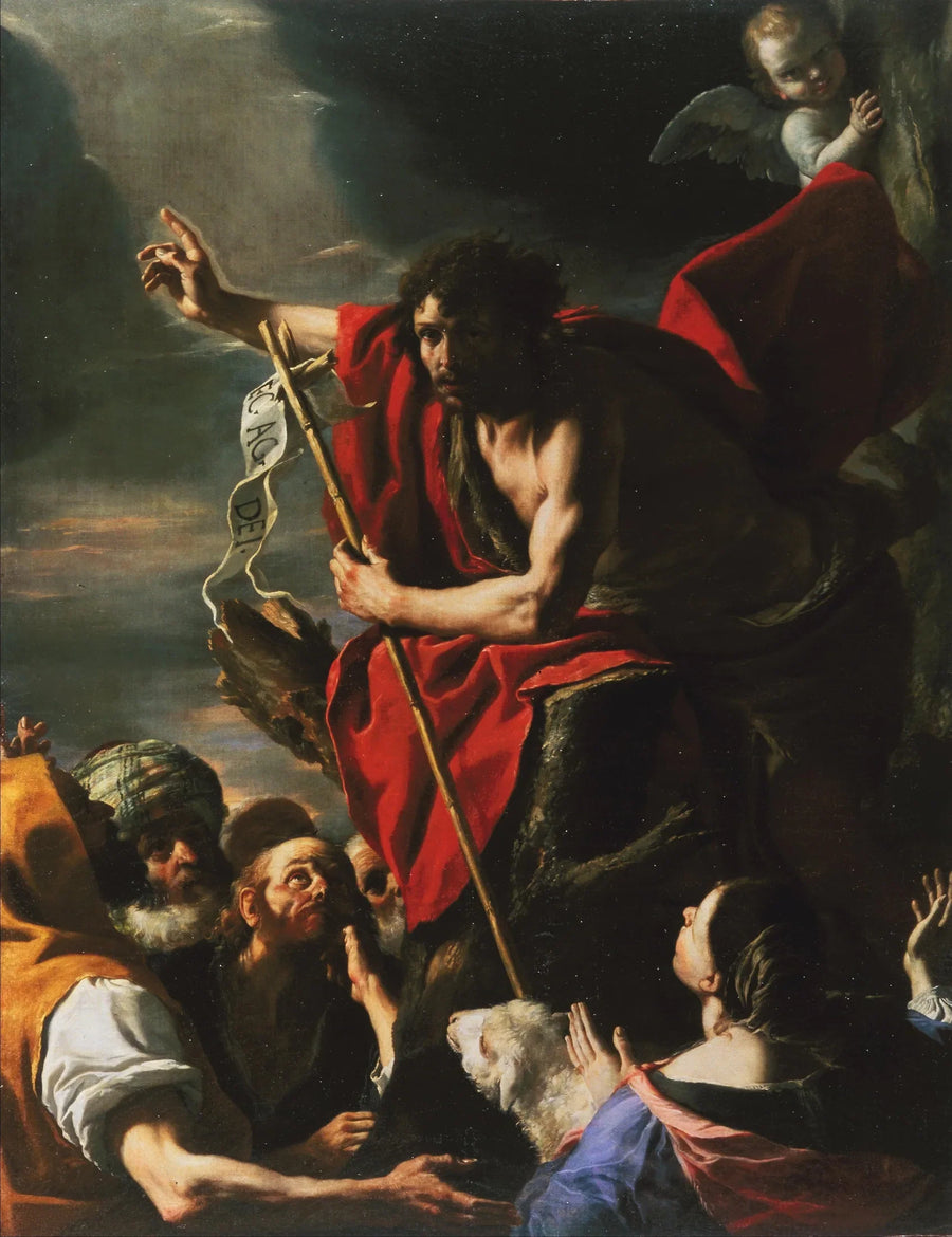 Preek van Johannes de Doper - Mattia Preti