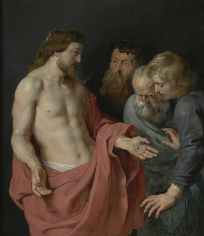 Eerste verschijning van Christus aan de apostelen - Peter Paul Rubens