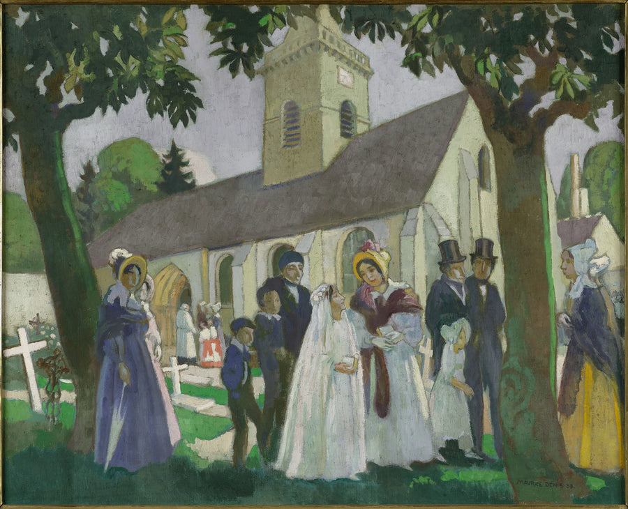 Léopoldine's Eerste Communie in Fourqueux - Maurice Denis