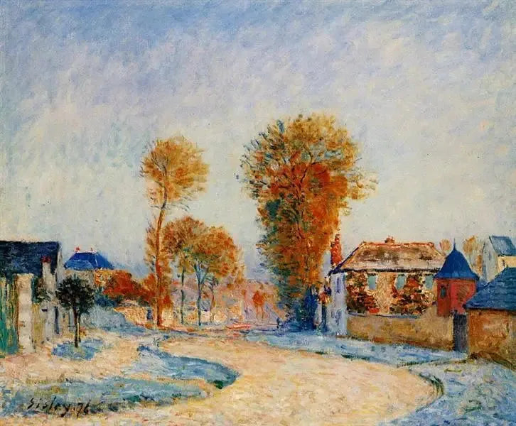 Eerste witte vorst - Alfred Sisley
