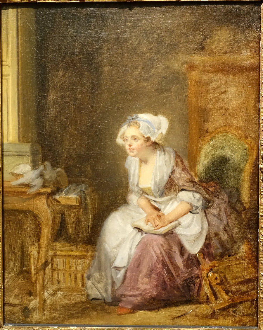 Eerste liefdesles - Jean-Baptiste Greuze
