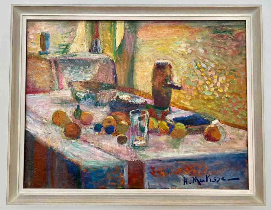Eerste oranje stilleven - Henri Matisse