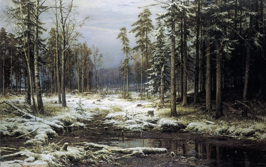 Eerste sneeuw - Ivan Chichkine

Source:
Première neige - Ivan Chichkine