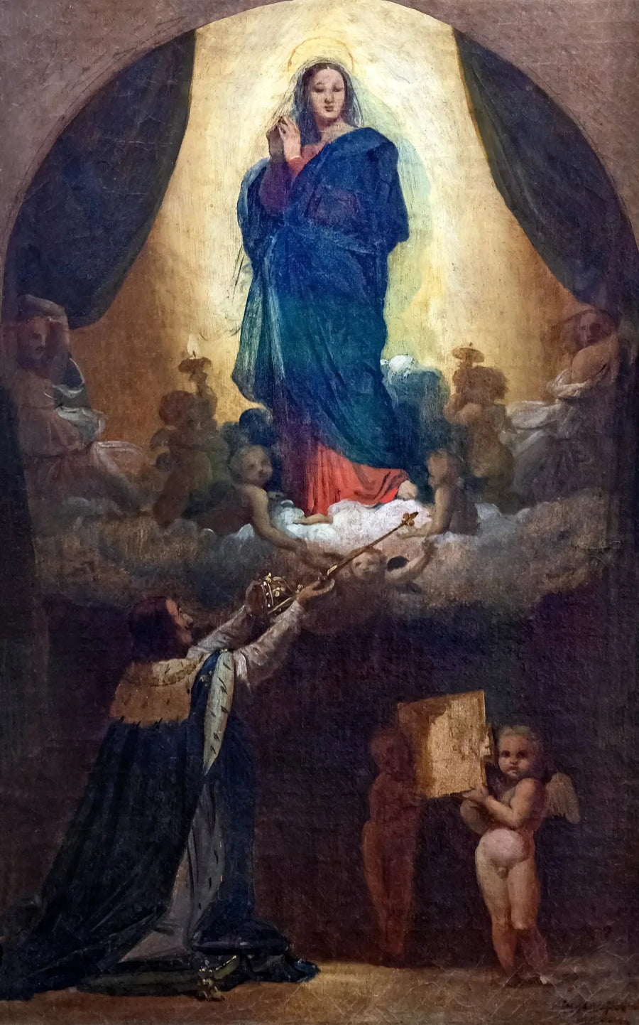 Eerste gedachte van de Wens van Lodewijk XIII - Jean-Auguste-Dominique Ingres