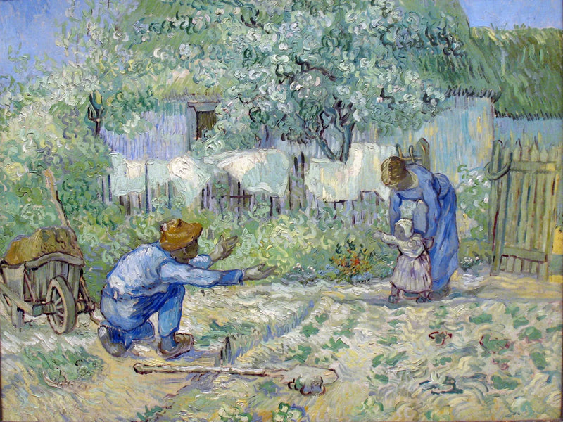 Eerste stappen, naar Millet - Vincent van Gogh