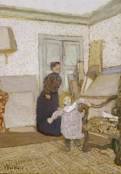 Eerste stappen - Édouard Vuillard