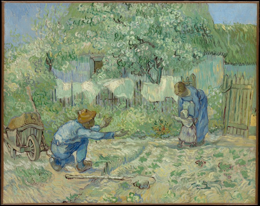 Eerste stappen, naar Millet - Vincent van Gogh