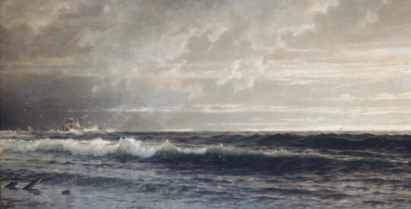 Dicht bij Land's End, Cornwall - William Trost Richards