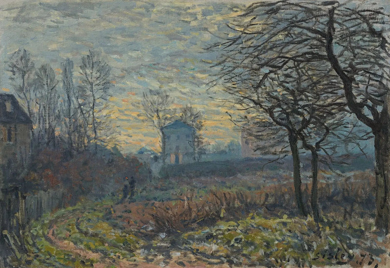 Dichtbij Louveciennes - Alfred Sisley
