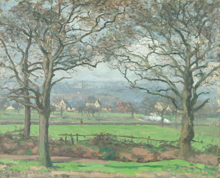 Dichtbij Sydenham Hill - Camille Pissarro