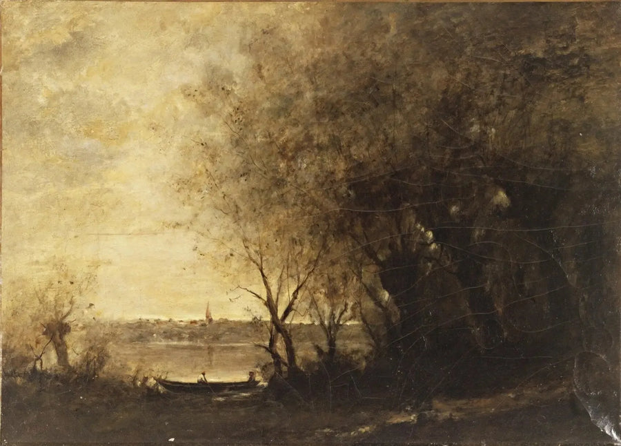 Dicht bij Ville d'Avray - Jean-Baptiste Camille Corot