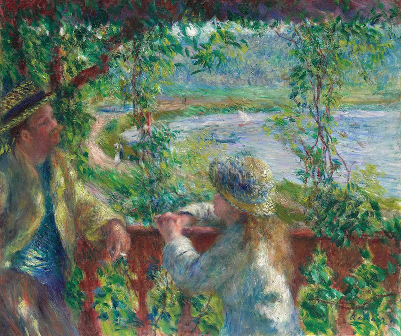 Bij het Meer - Pierre-Auguste Renoir