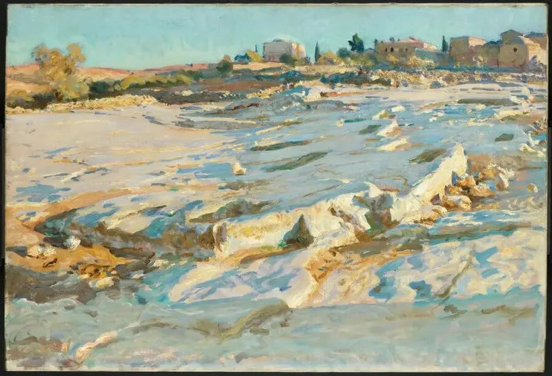 Dicht bij de Olijfberg, Jeruzalem - John Singer Sargent