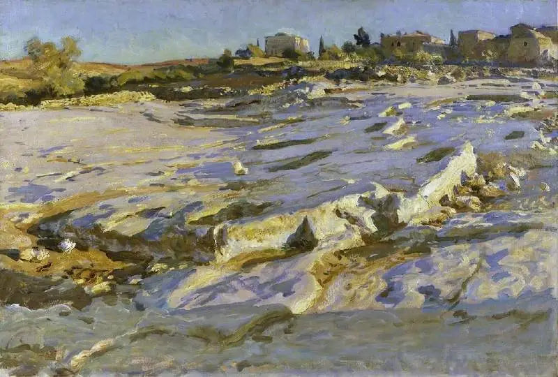 Dicht bij de Olijfberg, Jeruzalem - John Singer Sargent