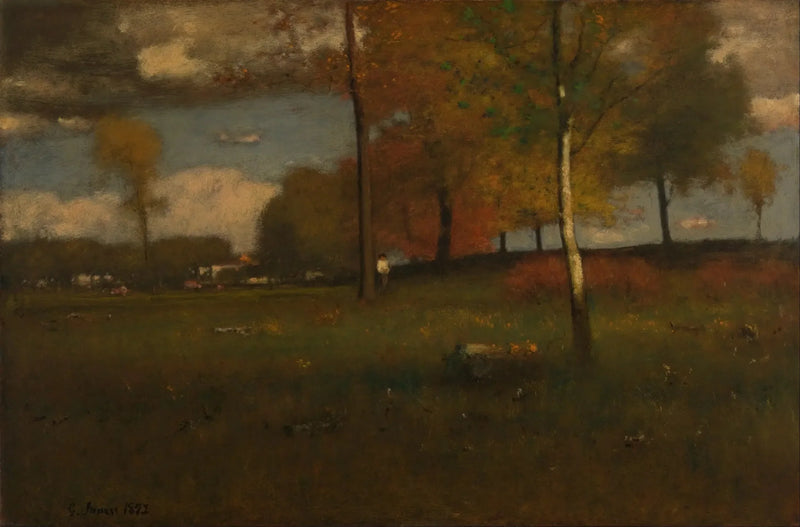Dicht bij het dorp, oktober - George Inness

Source:
Près du village, octobre - George Inness
