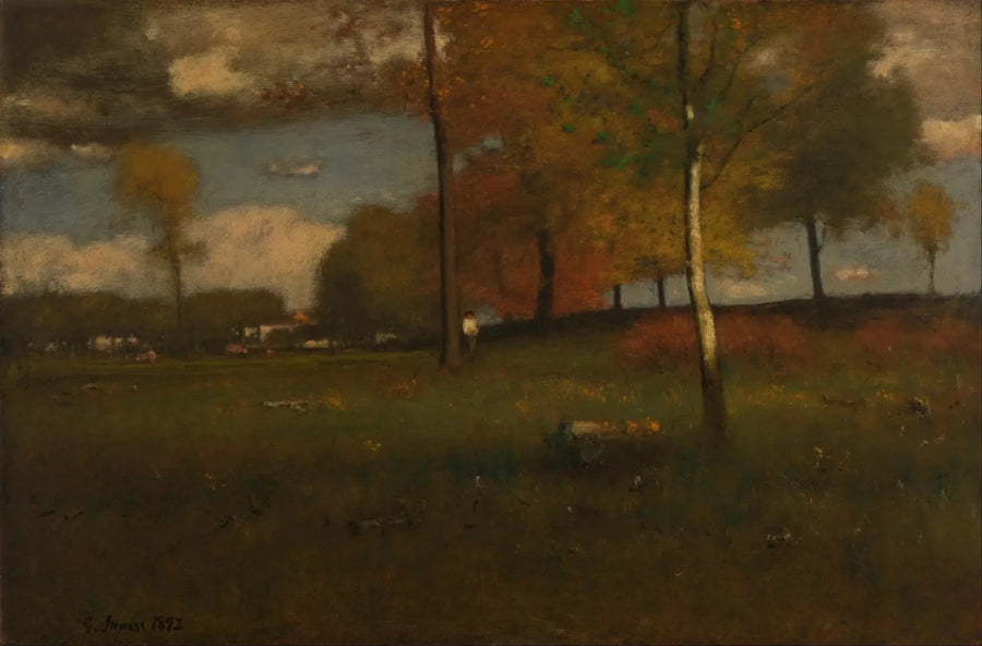 Dicht bij het dorp, oktober - George Inness

Source:
Près du village, octobre - George Inness