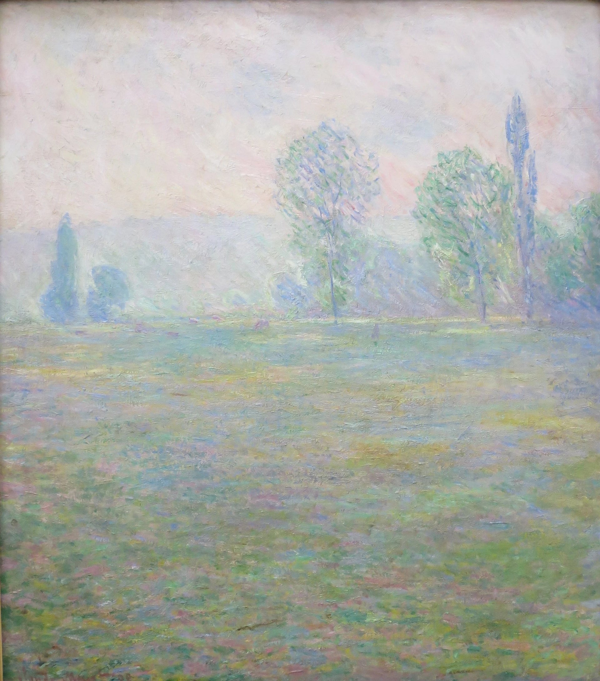 Prés à Giverny W1202 par Claude Monet, musée de l’Ermitage