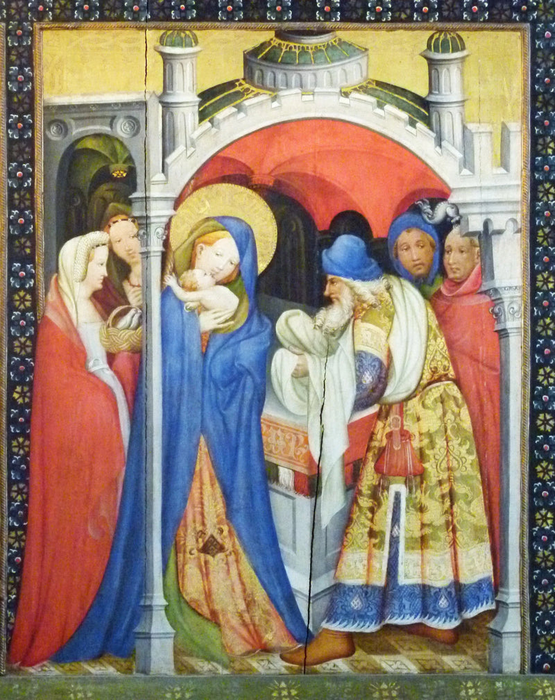 Voorstelling van Jezus in de Tempel - Conrad von Soest