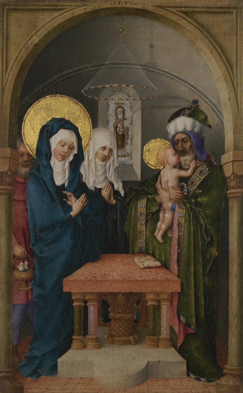 Voorstelling van Jezus in de Tempel - Stefan Lochner
