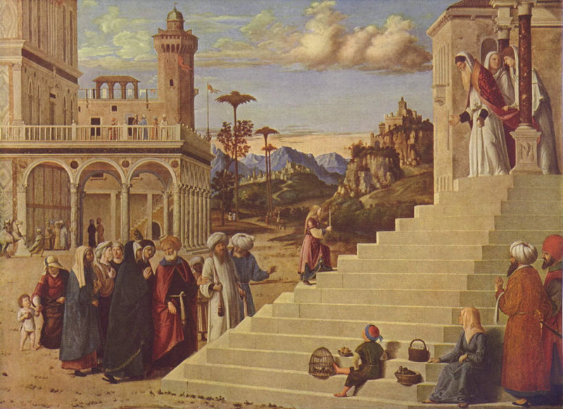 Presentatie van de Maagd in de Tempel - Cima da Conegliano