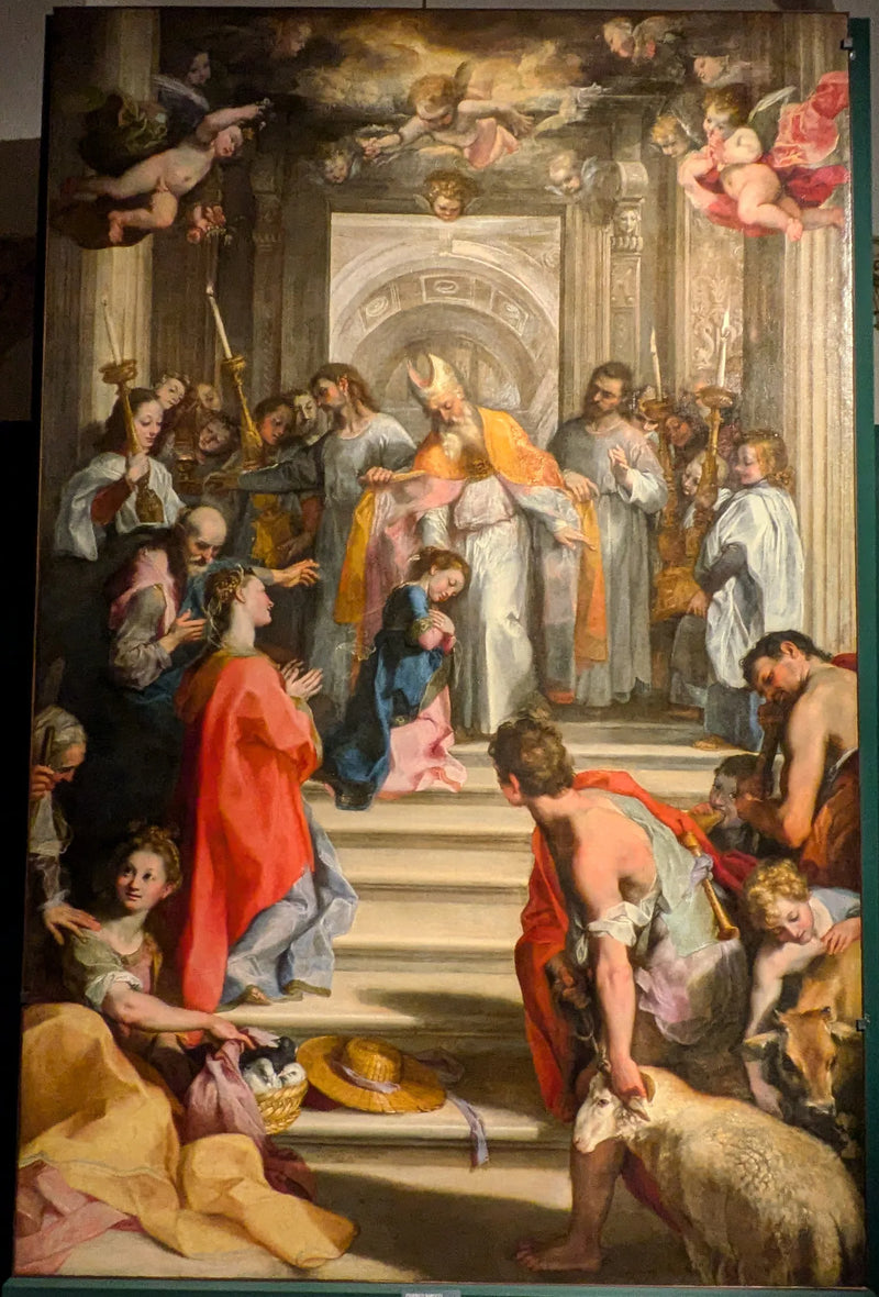 Presentatie van de Maagd Maria in de Tempel - Federico Barroci