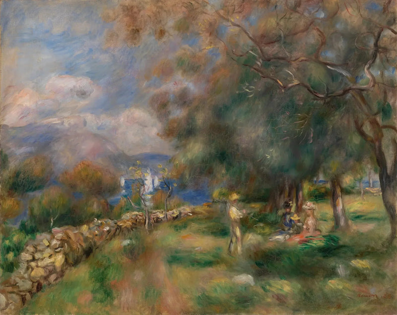 Schiereiland Saint-Jean - Pierre-Auguste Renoir