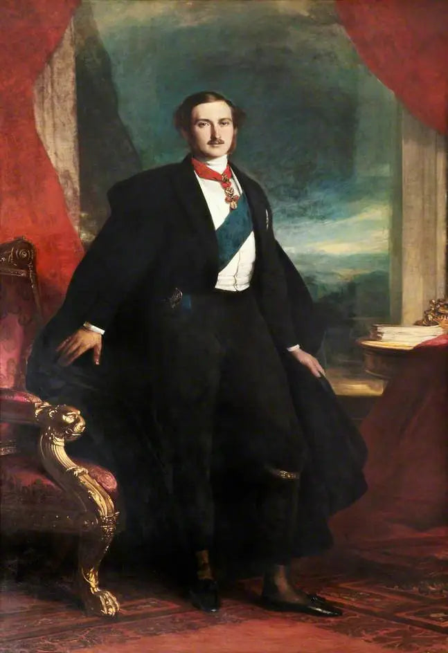 Prins Albert (1819–1861) - Franz Xaver Winterhalter

Source:
Prince Albert (1819–1861) - Franz Xaver Winterhalter