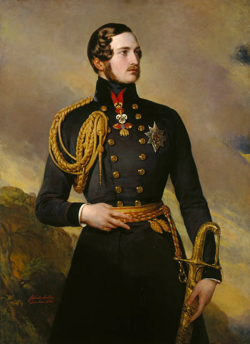 Prins Albert (1819-1861) - Franz Xaver Winterhalter

Source:
Prince Albert (1819-1861) - Franz Xaver Winterhalter