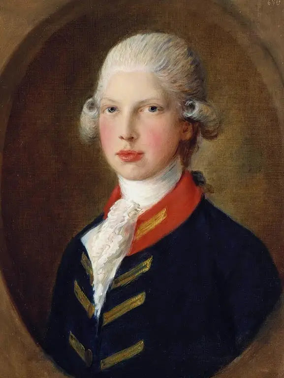 Prins Eduard, toekomstige hertog van Kent (1767-1820) - Thomas Gainsborough

Source:
Prince Édouard, futur duc de Kent (1767-1820) - Thomas Gainsborough