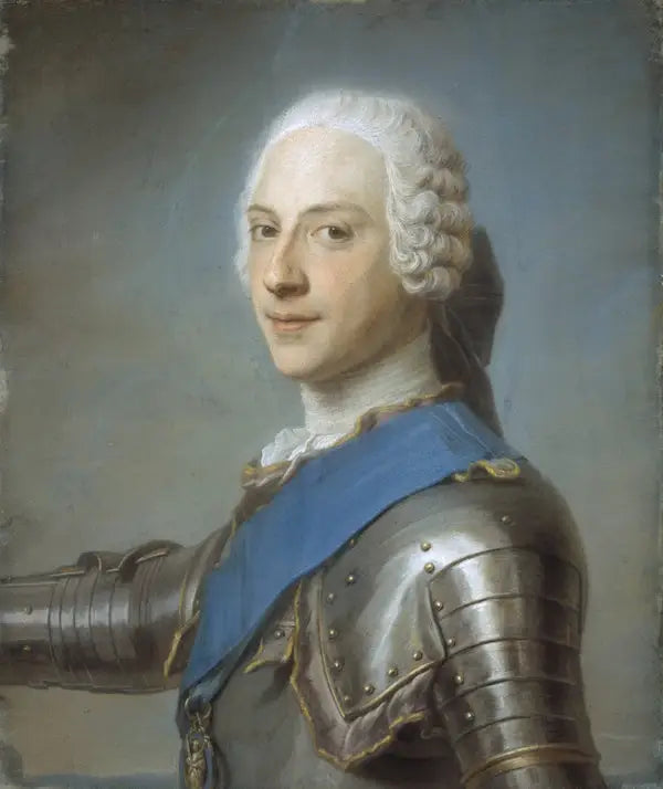 Prins Henri Benoît Clément Stuart, 1725 - 1807. Kardinaal York - Maurice-Quentin de La Tour