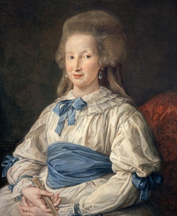 Prinses Cecilia Mahony Giustiniani (1741 - 1789) - Pompeo Batoni