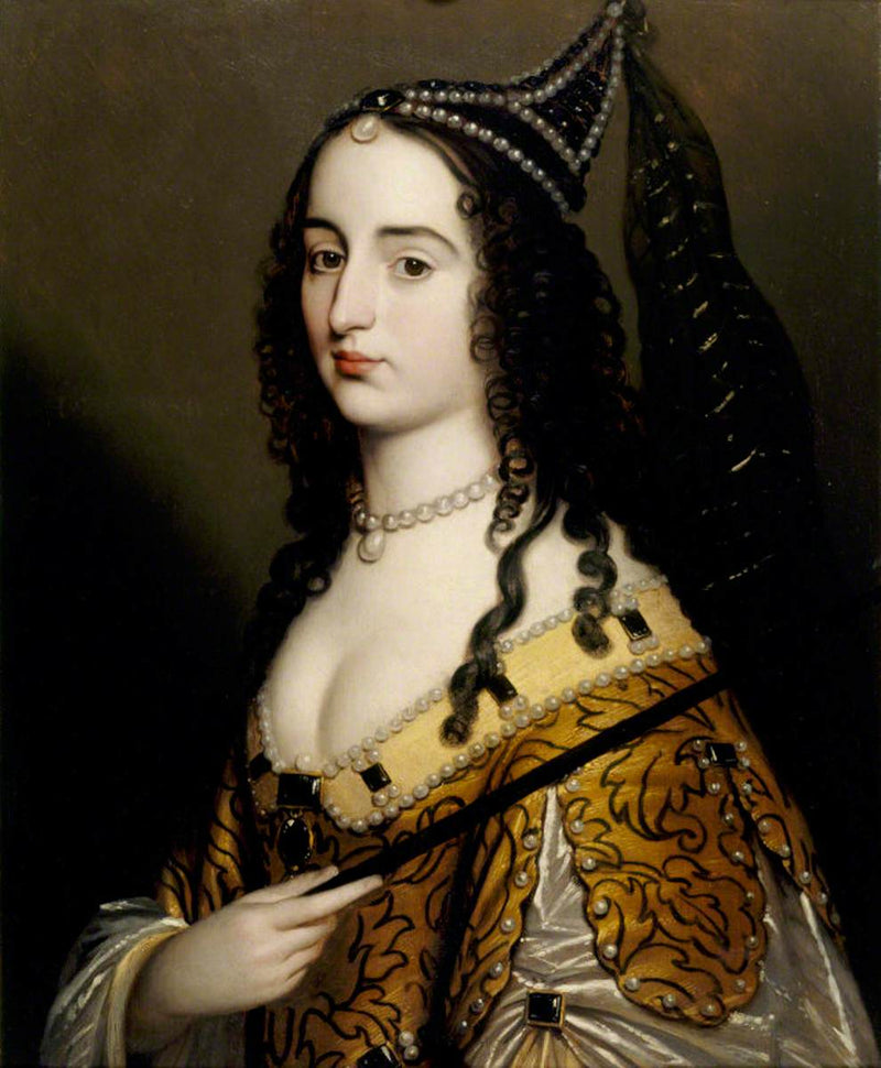 Prinses Elisabeth, koninklijke prinses, abdis van Hervorden (Hertford) (1618-1680) - Gerrit van Honthorst