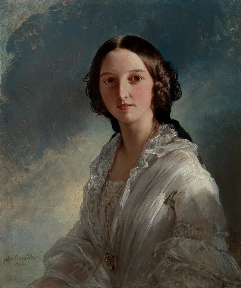 Prinses Feodora van Hohenlohe-Langenburg (1839-1872) - Franz Xaver Winterhalter

Source:
Princesse Feodora de Hohenlohe-Langenbourg (1839-1872) - Franz Xaver Winterhalter